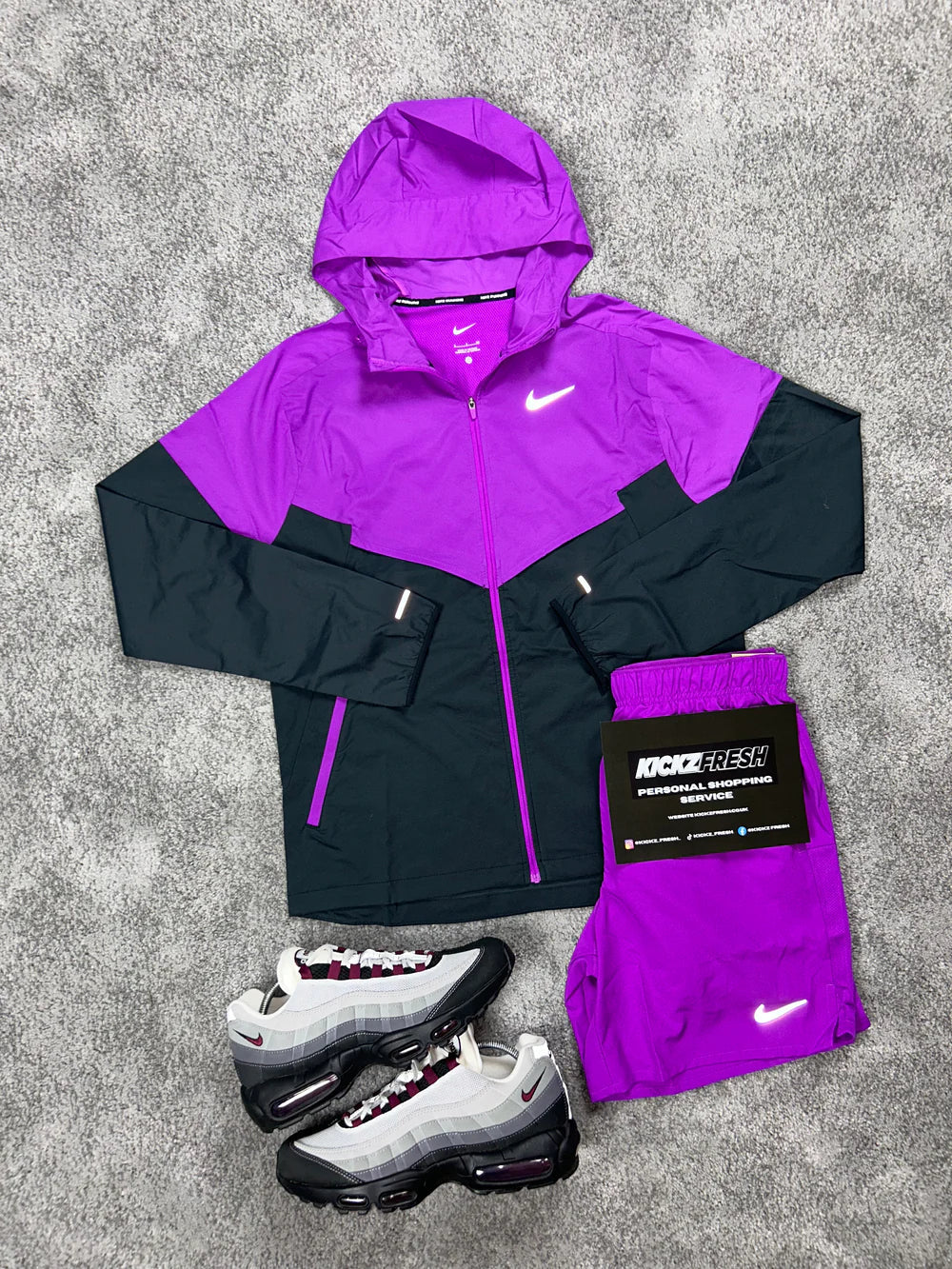 NIKE WINDRUNNER MEN’S PURPLE VAULT SET
