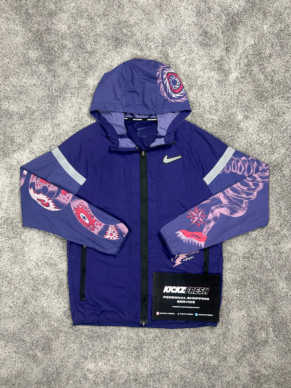 NIKE WINDRUNNER JACKET PURPLE DRAGON