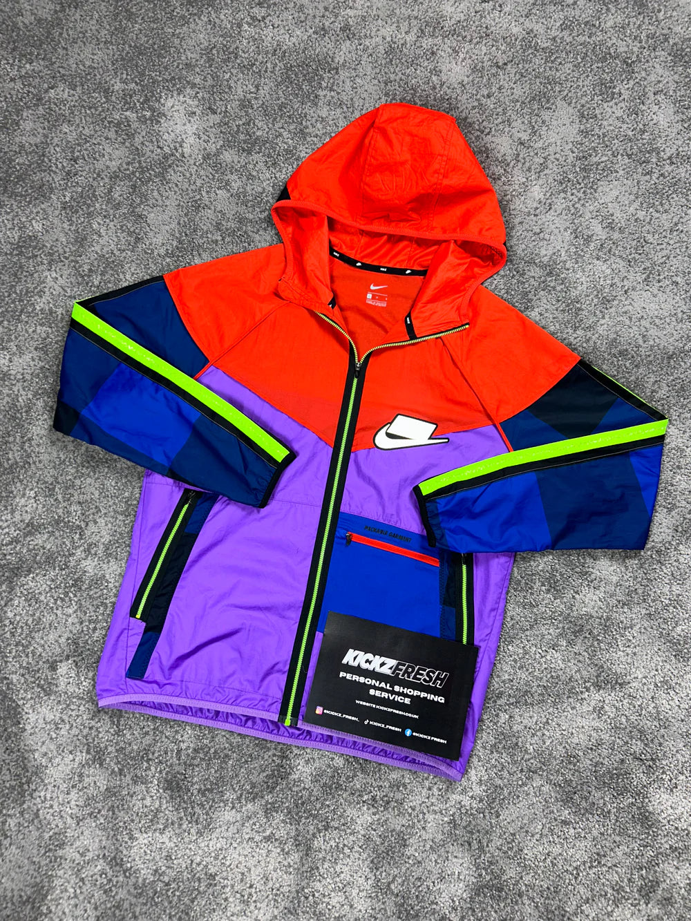 NIKE WINDRUNNER RARE MEEKZ MULTICOLOR JACKET