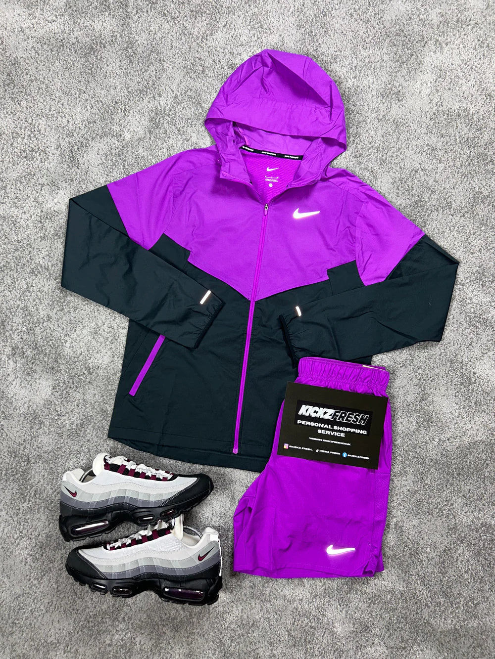 NIKE WINDRUNNER MEN’S PURPLE VAULT SET