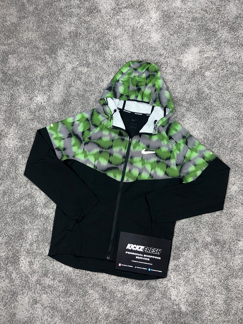NIKE WINDRUNNER SOUNDWAVE JACKET VAPOR GREEN