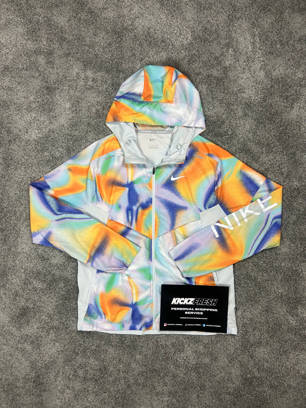 NIKE REPEL WINDRUNNER MULTICOLOR CAMO JACKET