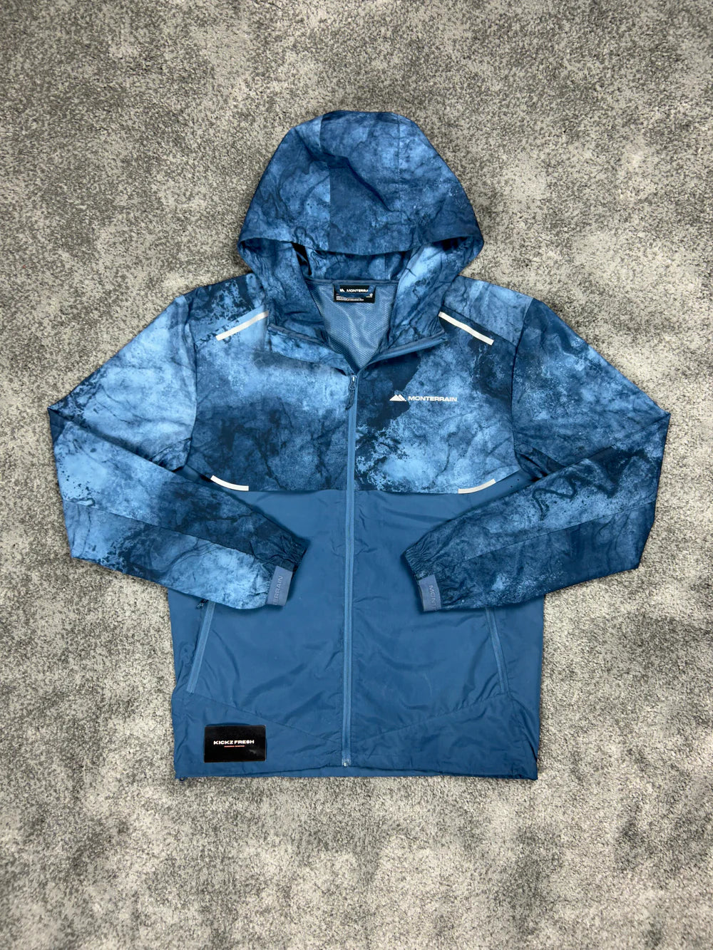 MONTREAIN WINDRUNNER ‘GLACIAL BLUE’ JACKET
