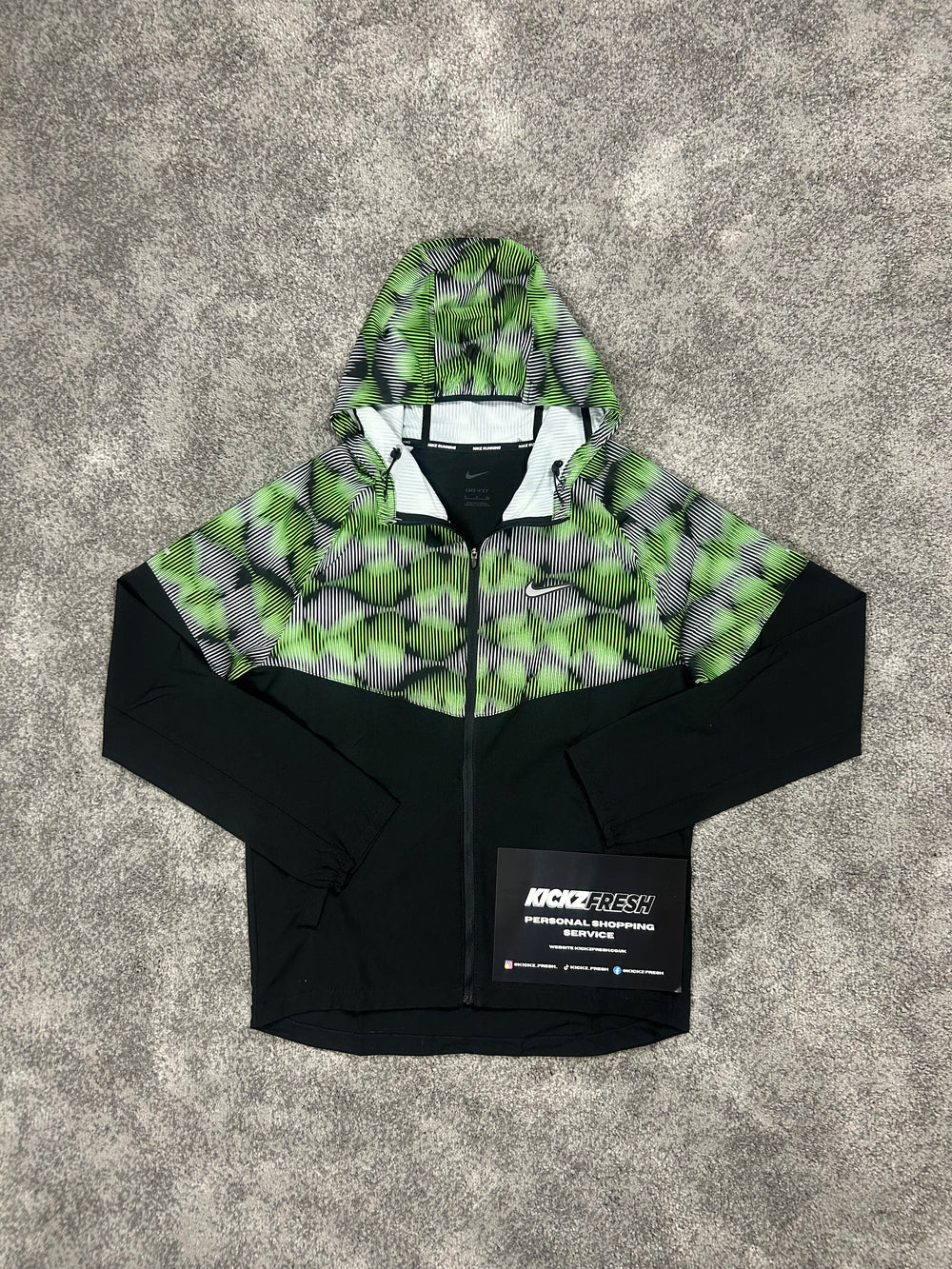 NIKE WINDRUNNER SOUNDWAVE JACKET VAPOR GREEN