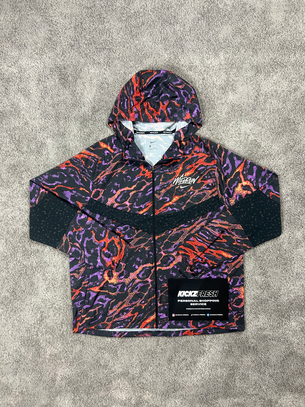 NIKE WINDRUNNER WILDRUN GALAXY PURPLE BLACK JACKET