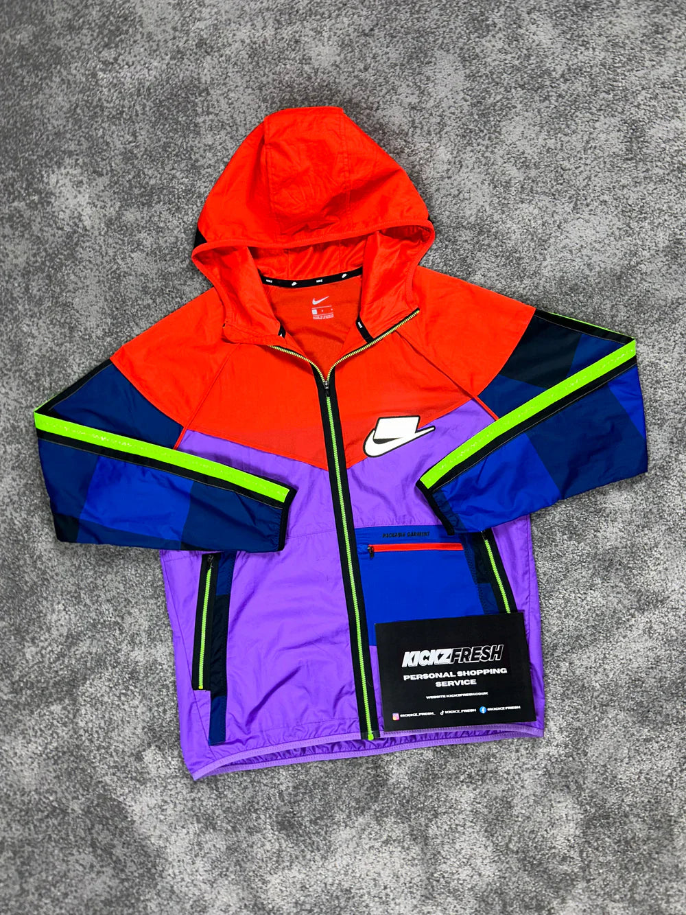 NIKE WINDRUNNER RARE MEEKZ MULTICOLOR JACKET