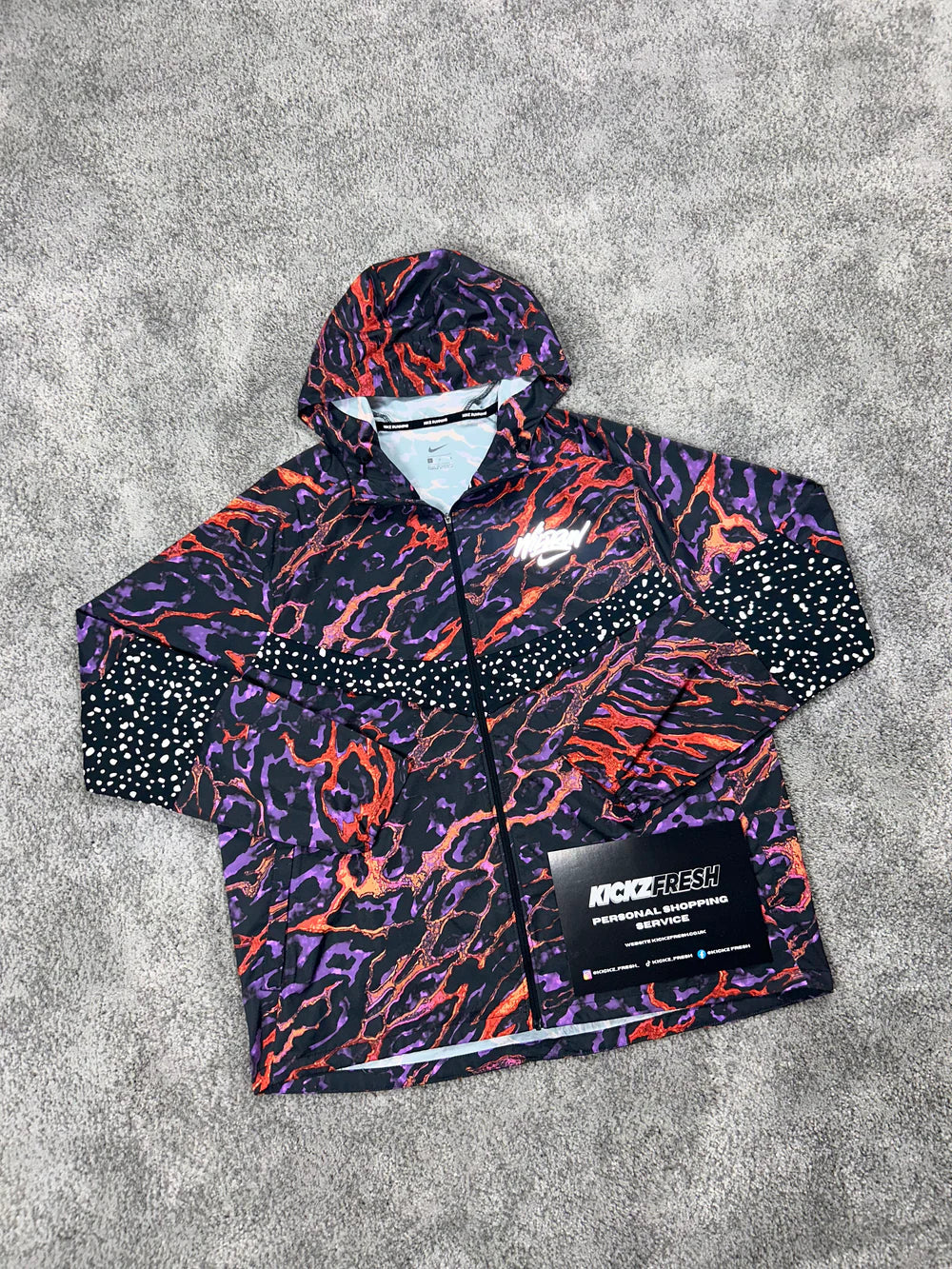 NIKE WINDRUNNER WILDRUN GALAXY PURPLE BLACK JACKET