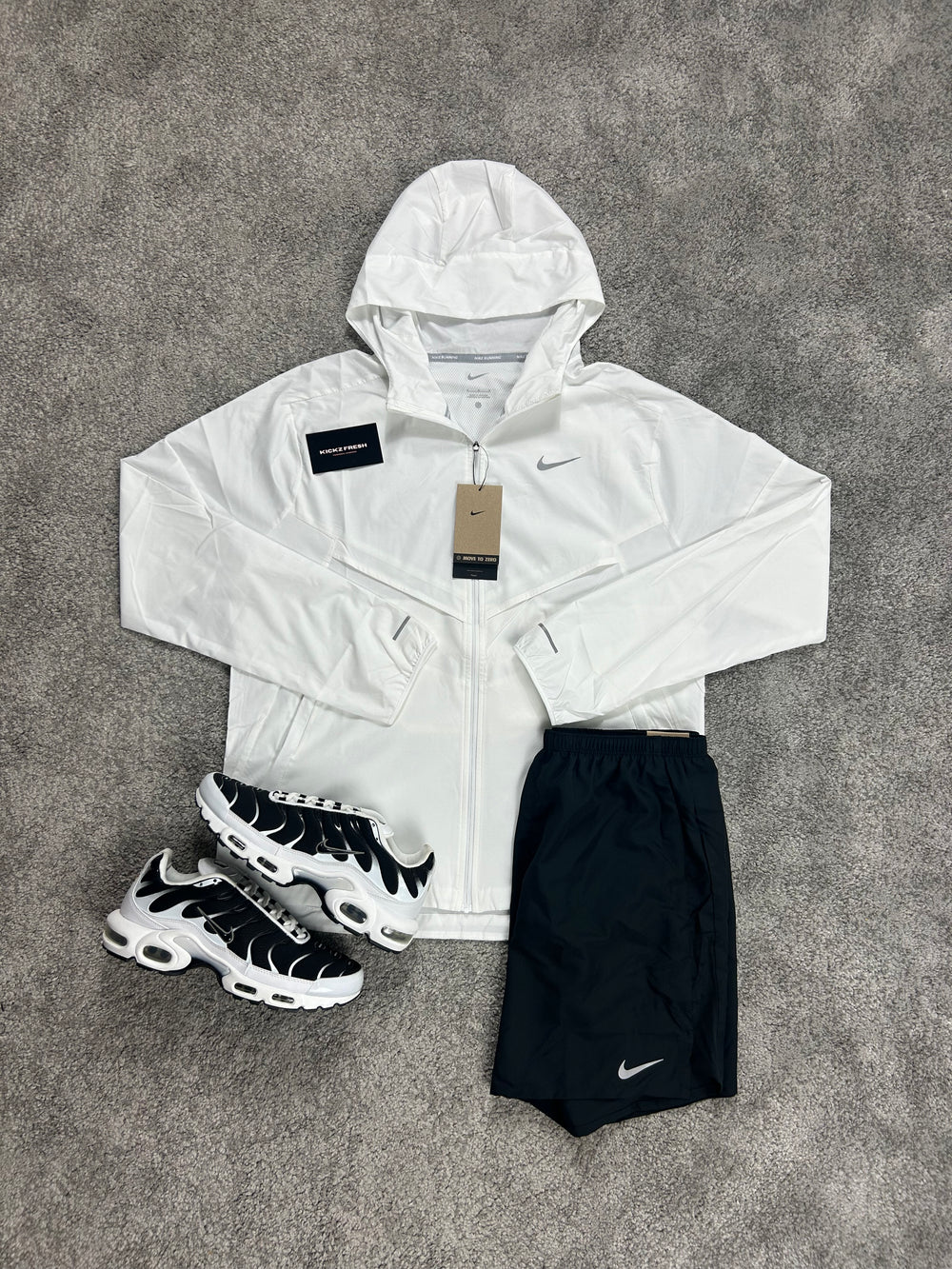 NIKE WINDRUNNER MEN’S TRIPLE WHITE SET