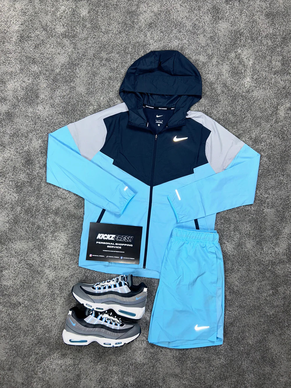 NIKE WINDRUNNER MEN’S AQUARIUS MIDNIGHT NAVY SET