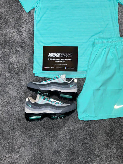 NIKE MEN’S MILER HYPER TURQUOISE SET