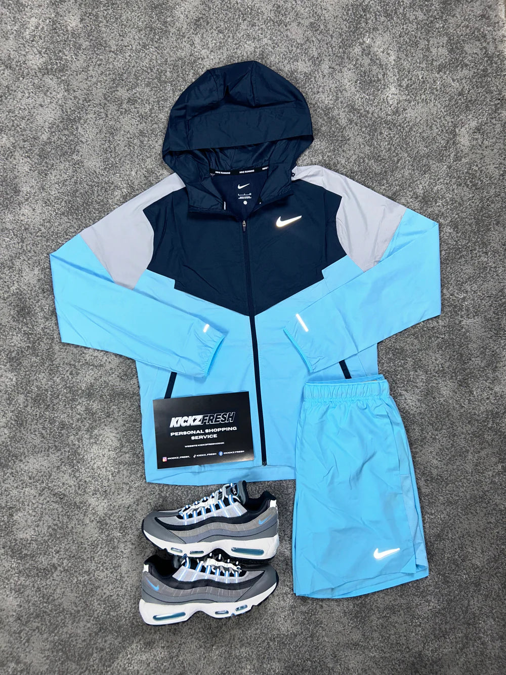 NIKE WINDRUNNER MEN’S AQUARIUS MIDNIGHT NAVY SET
