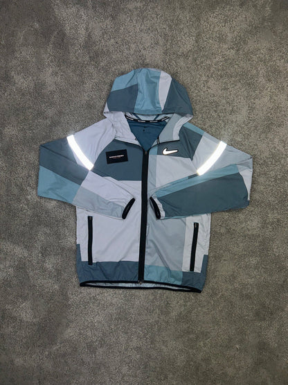 NIKE WINDRUNNER ‘ALUMINUM BLUE PATCHWORK’ JACKET