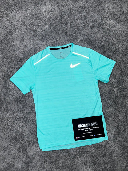 T-SHIRT NIKE MILER « TURQUOISE HYPER »