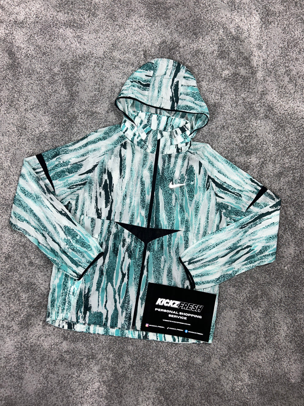 NIKE WINDRUNNER JACKET ZEBRA JADE