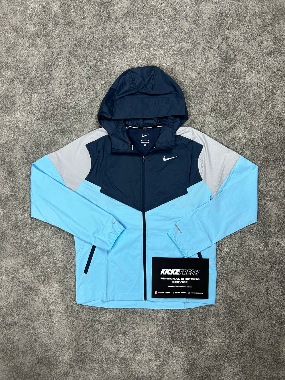 NIKE WINDRUNNER AQUARIUS MIDNIGHT NAVY JACKET