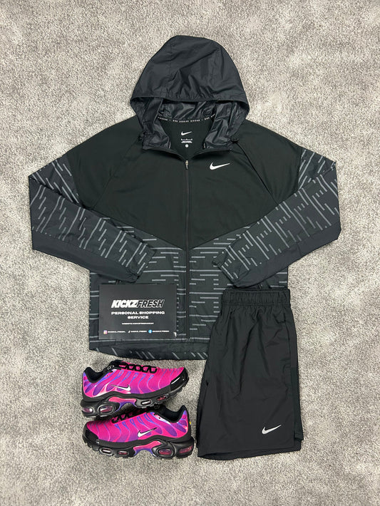 NIKE WINDRUNNER MEN’S DIVISION BLACK REFLECTIVE SET