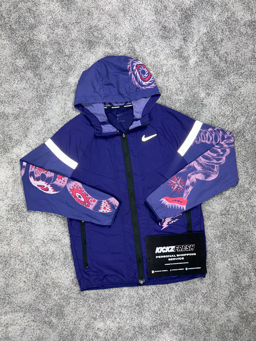 NIKE WINDRUNNER JACKET PURPLE DRAGON