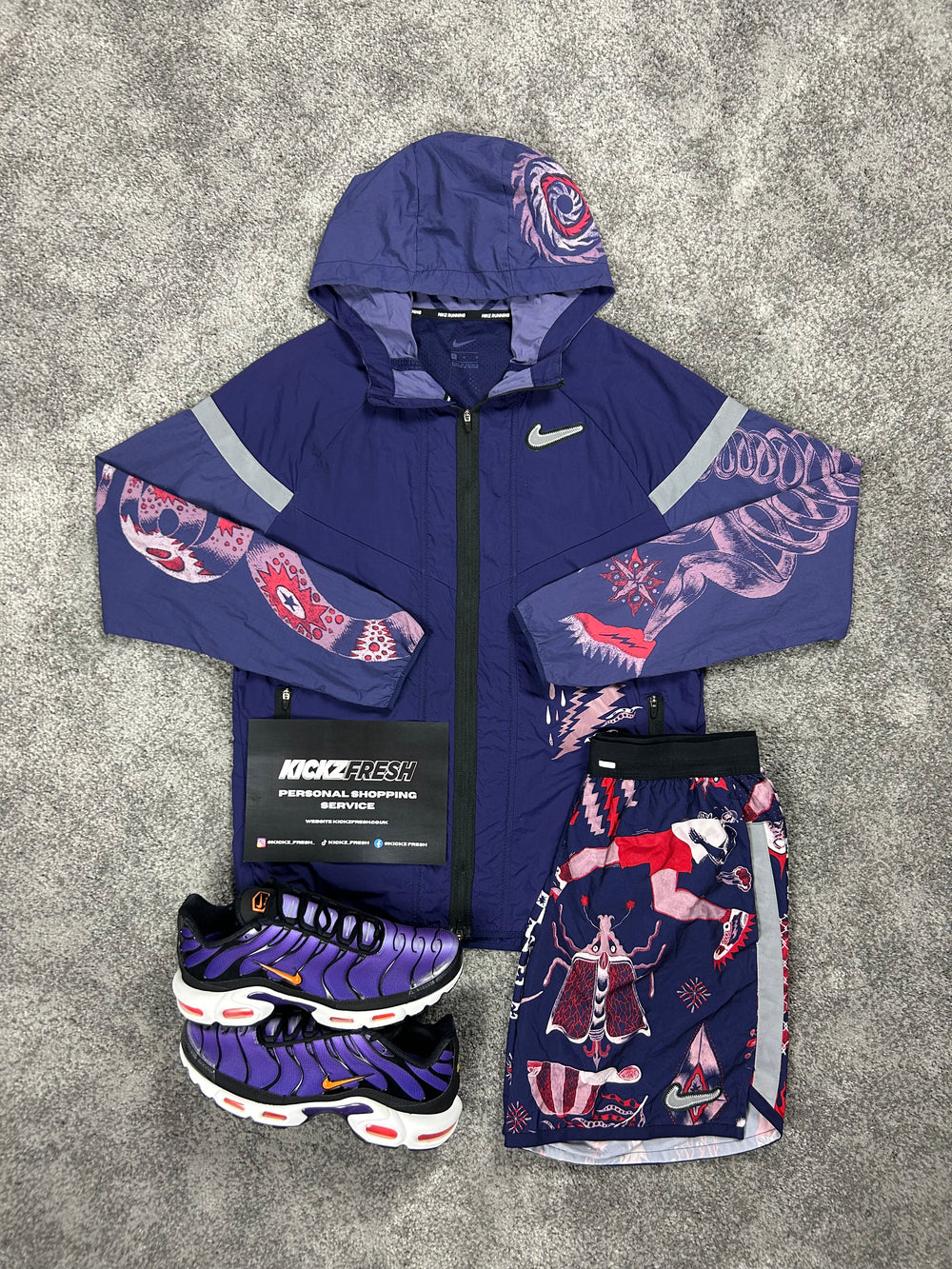 NIKE WINDRUNNER MEN’S PURPLE DRAGON SET