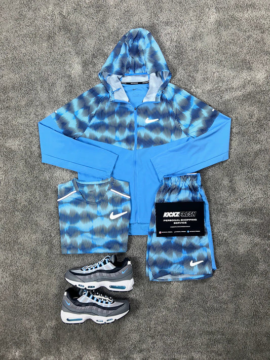 NIKE MEN’S 3-PIECE WINDRUNNER SOUNDWAVE UNIVERSITY BLUE SET