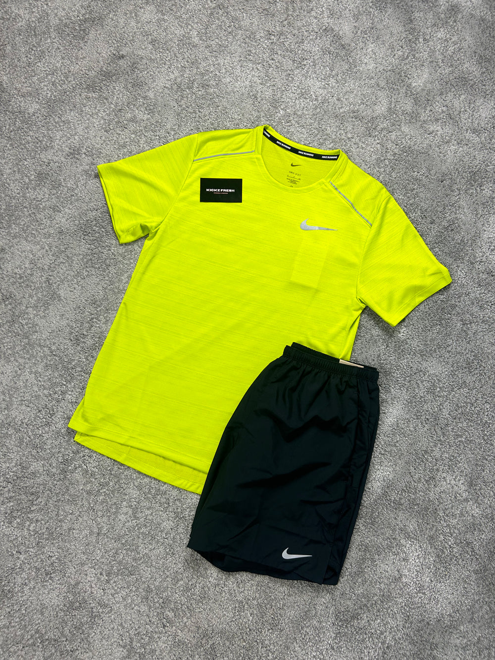 NIKE MEN’S MILER NEON CACTUS SET