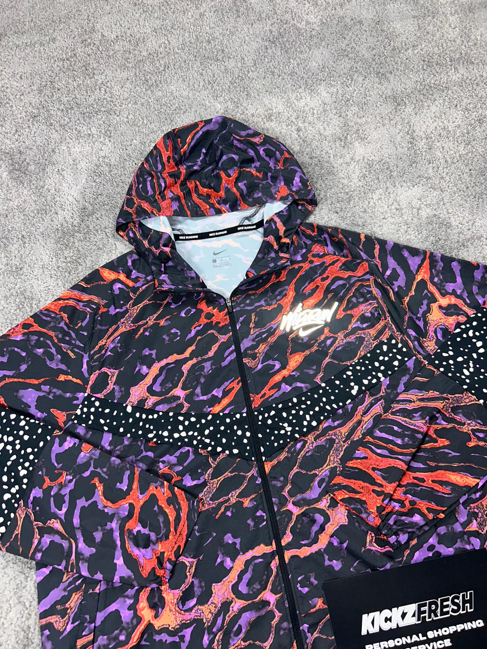 NIKE WINDRUNNER WILDRUN GALAXY PURPLE BLACK JACKET