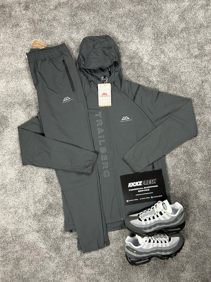 TRAILBERG TERRA TECH GREY TRACKSUIT