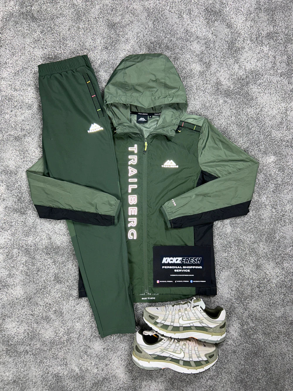 TRAILBERG TRIATHLON KHAKI TRACKSUIT