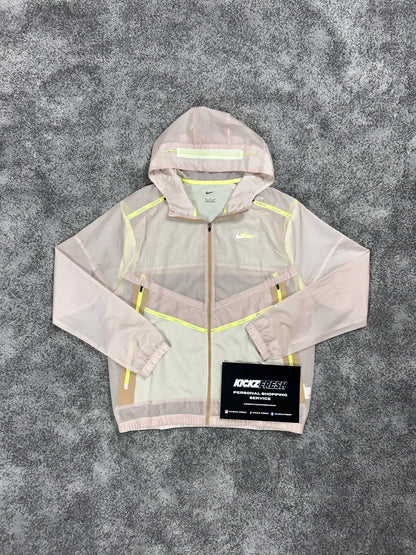 NIKE WILDRUN WINDRUNNER BEIGE LIME GREEN JACKET