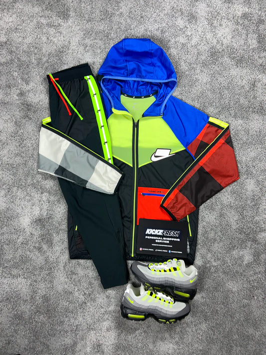 NIKE PATCHWORK MULTICOLOR MEEKZ TRACKSUIT