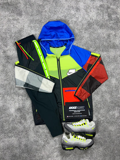 NIKE PATCHWORK MULTICOLOR MEEKZ TRACKSUIT