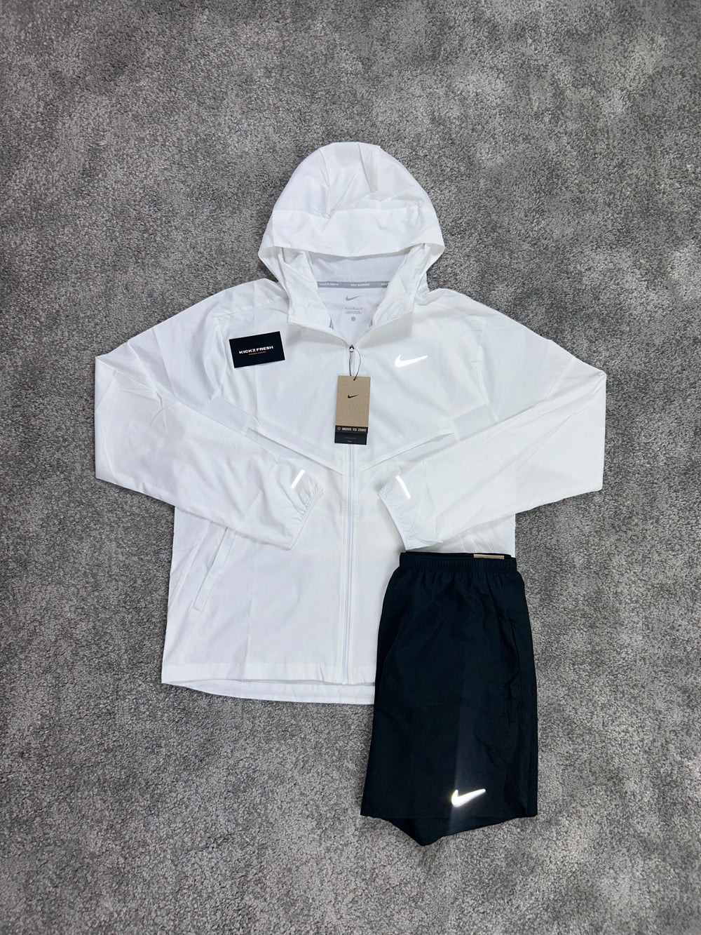 NIKE WINDRUNNER MEN’S TRIPLE WHITE SET