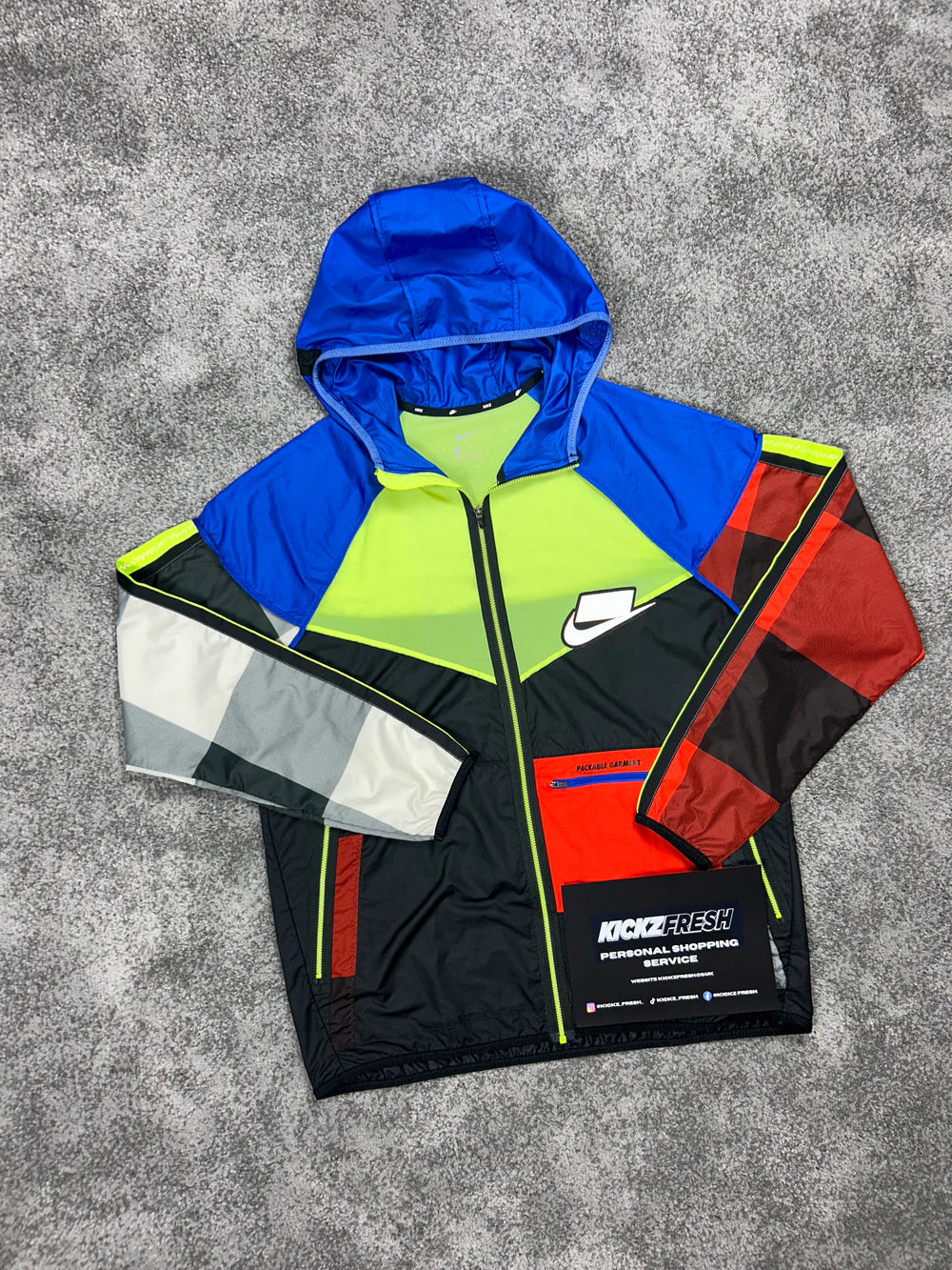 NIKE WINDRUNNER MEEKZ RARE PATCHWORK JACKET