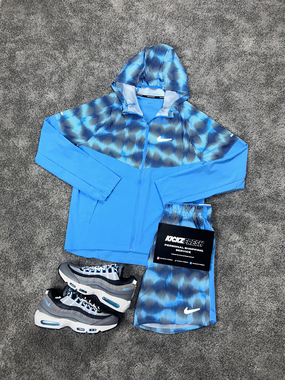 NIKE WINDRUNNER MEN’S SOUNDWAVE UNIVERSITY BLUE SET
