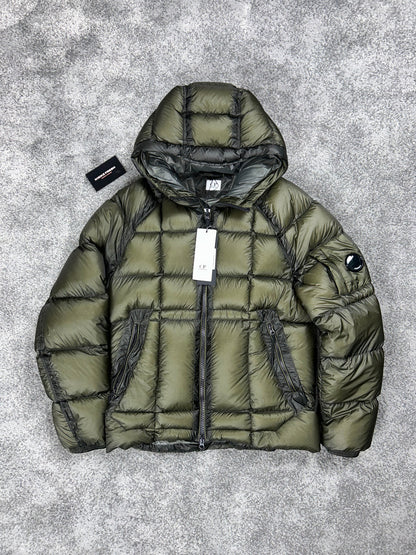 C.P. COMPANY D.D SHELL JACKET KHAKI GREEN