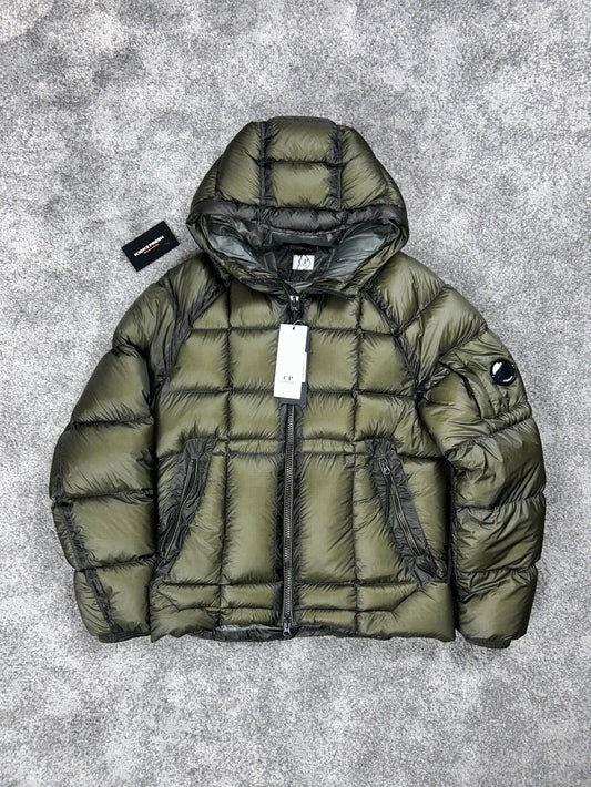 C.P. COMPANY D.D SHELL JACKET KHAKI GREEN