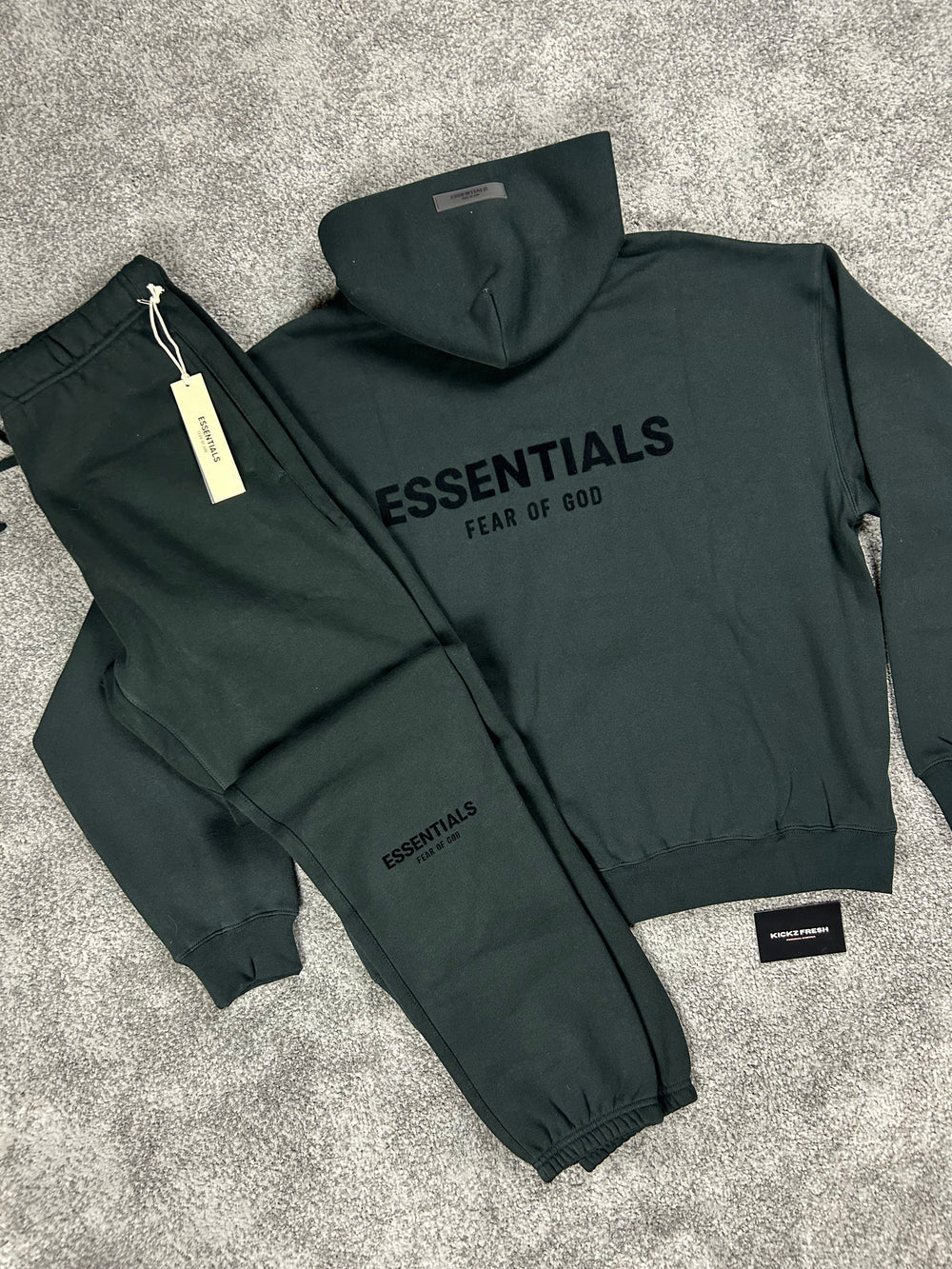 FOG ESSENTIALS BLACK TRACKSUIT