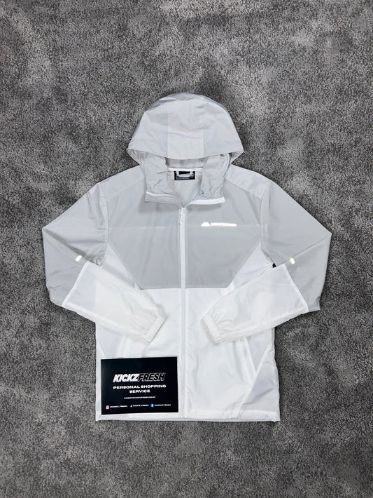 MONTERRAIN WINDRUNNER ASCENT GREY WHITE JACKET