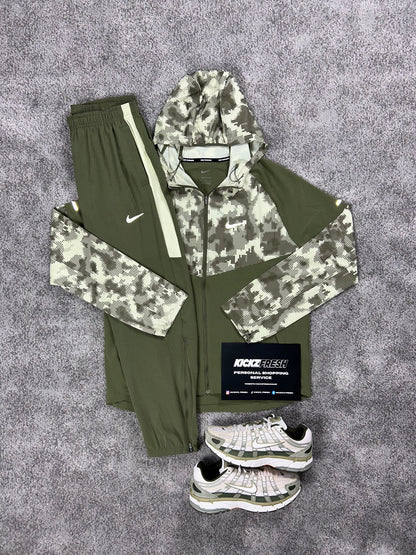 NIKE WINDRUNNER CAMO CARGO KHAKI TRACKSUIT