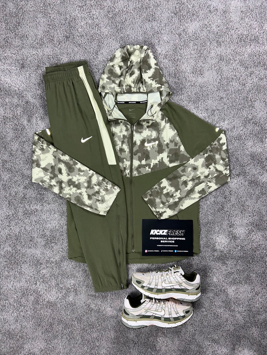 NIKE WINDRUNNER CAMO CARGO KHAKI TRACKSUIT