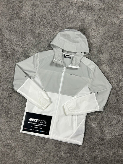 MONTERRAIN WINDRUNNER ASCENT GREY WHITE JACKET