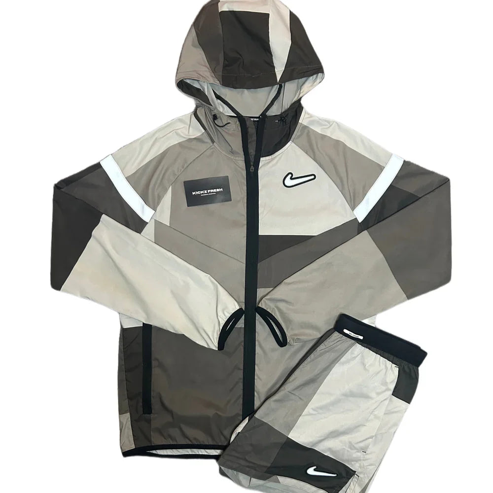 NIKE WILDRUN MEN’S GREY PATCHWORK SET