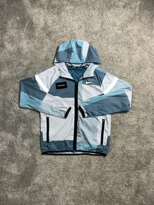 NIKE WINDRUNNER ‘ALUMINUM BLUE PATCHWORK’ JACKET