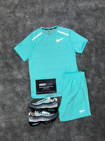 NIKE MEN’S MILER HYPER TURQUOISE SET