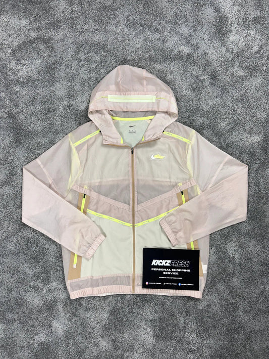 NIKE WILDRUN WINDRUNNER BEIGE LIME GREEN JACKET