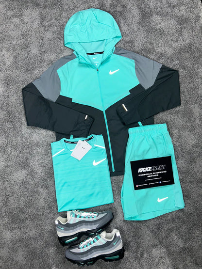 NIKE MEN’S 3-PIECE WINDRUNNER HYPER TURQUOISE SET