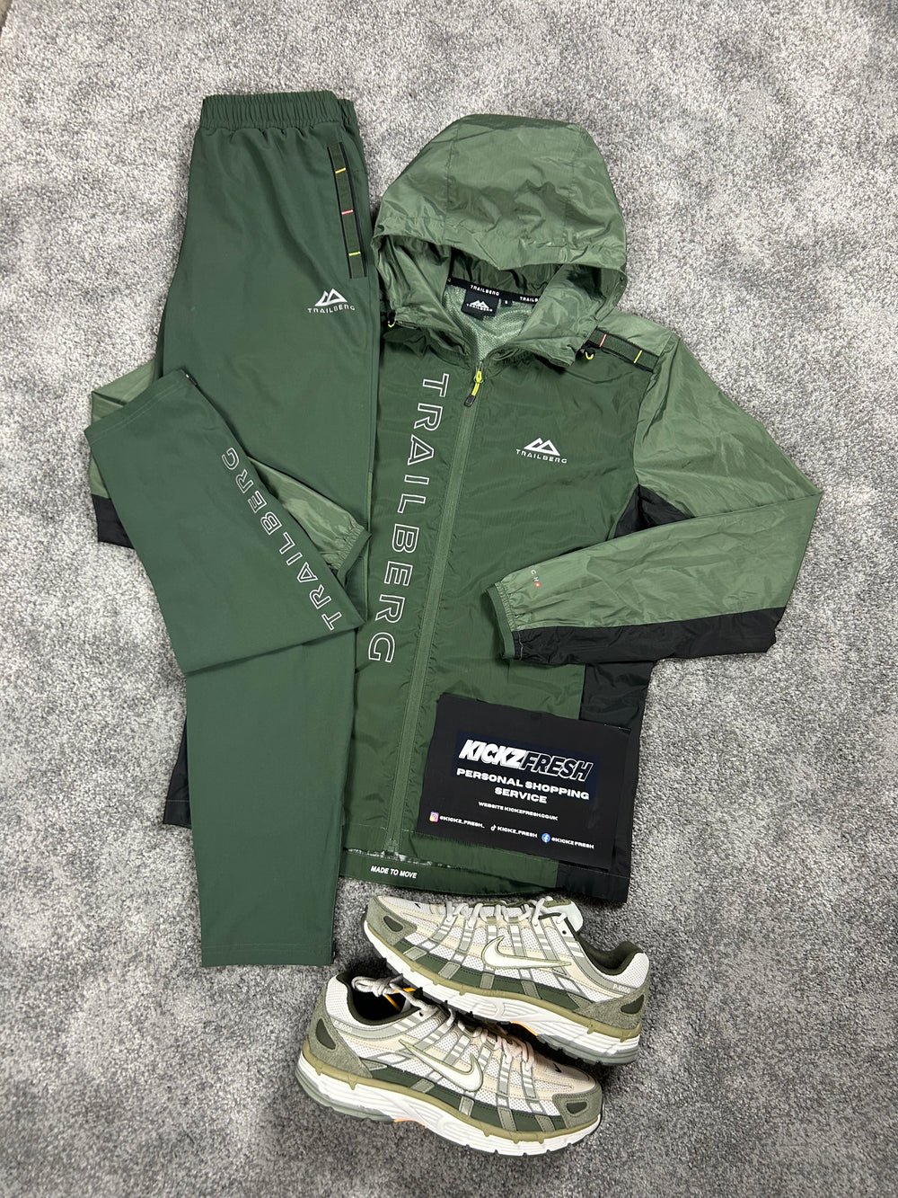 TRAILBERG TRIATHLON KHAKI TRACKSUIT