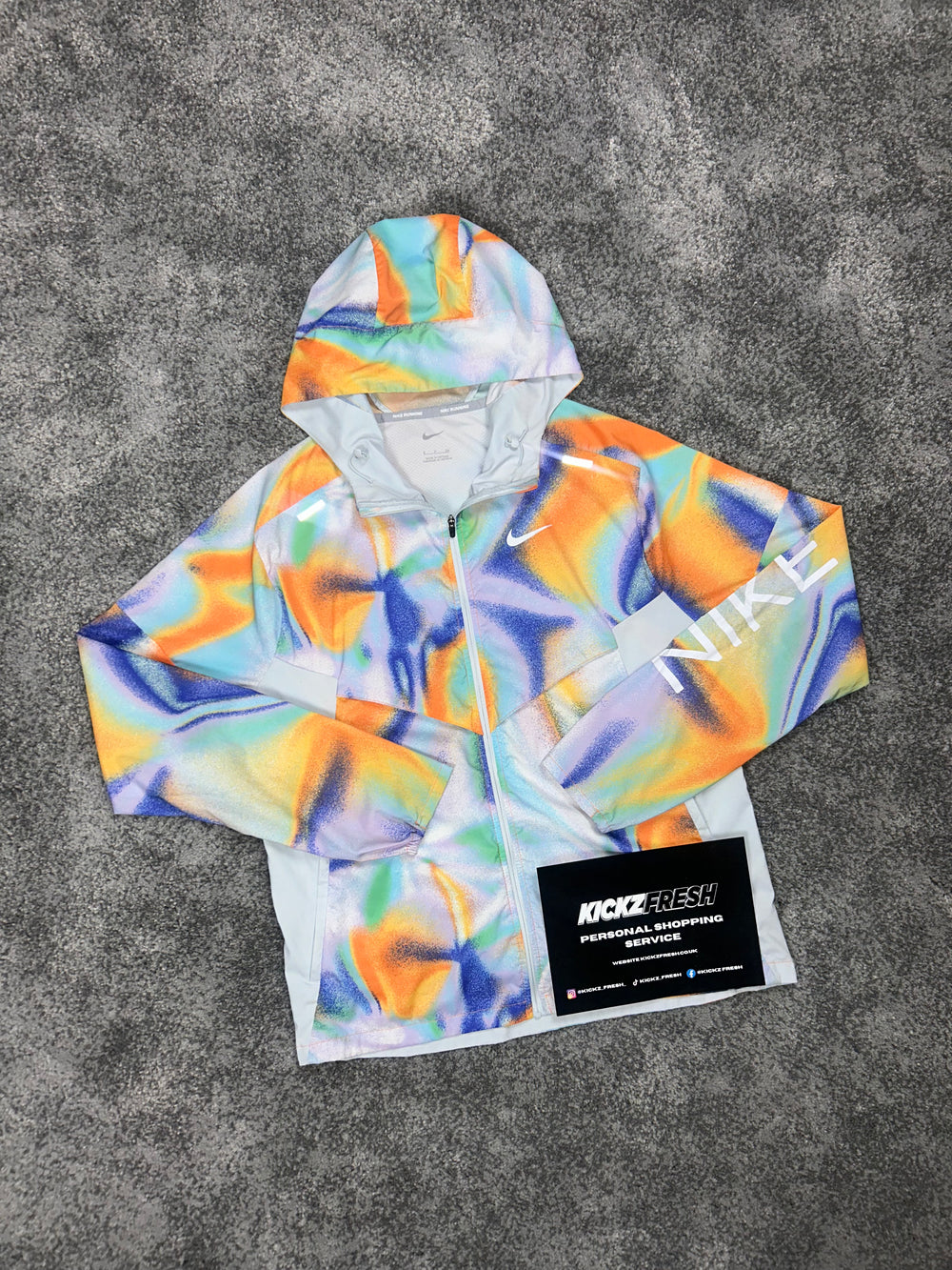 NIKE REPEL WINDRUNNER MULTICOLOR CAMO JACKET