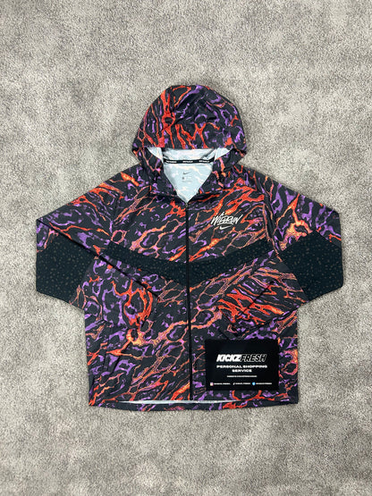 NIKE WINDRUNNER WILDRUN GALAXY PURPLE BLACK JACKET