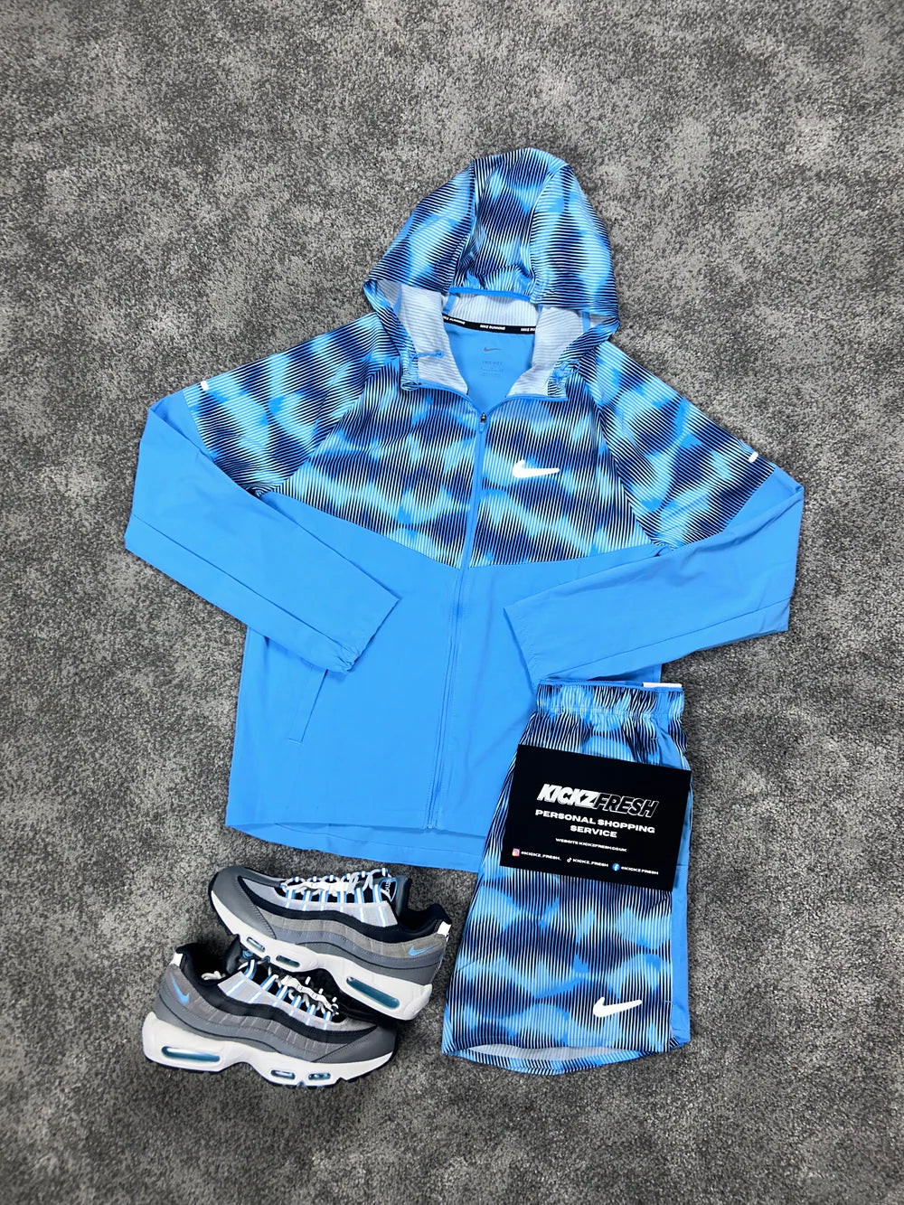 NIKE WINDRUNNER MEN’S SOUNDWAVE UNIVERSITY BLUE SET