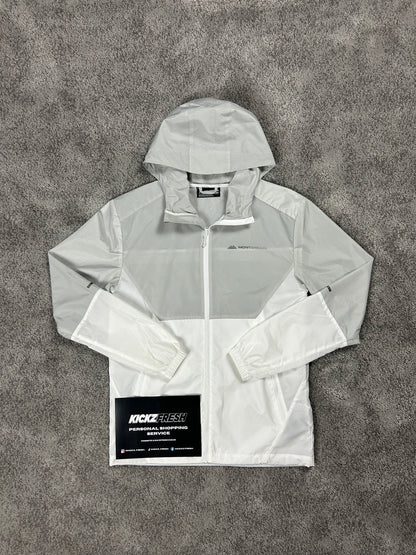 MONTERRAIN WINDRUNNER ASCENT GREY WHITE JACKET